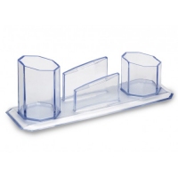 Porta Lapis-lemb-clips Waleu Cristal