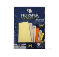 Papel Filiperson Telado 180gr Palha A4 50fls