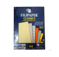 Papel Filiperson Linho 180gr Palha A4 50fls