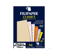 Papel Filiperson Persico 180gr Marfim A4 50fls