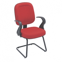 Cadeira Diretor E N S Italia Goma Braco Style Vermelha