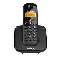 Aparelho Telefone Intelbras Ts3110 S/fio Preto