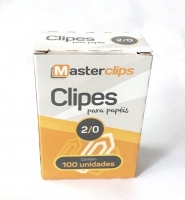 Clips 2/0(00) Masterclips Galvanizado 100 Un