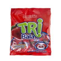 Bala Goma  Peccin Tri Morango 500gr