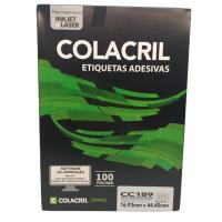 Etiqueta Cola Cril 16,93 X 44,45 Cc189 4101