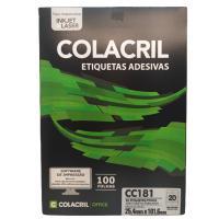 Etiqueta Cola Cril 25,4 X 101,6 Cc181 4007