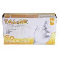 Luva Latex Talge  M C/ Po (100 Und)