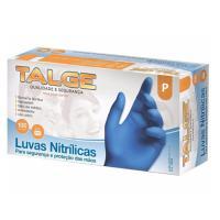 Luva Nitrilicas Talge P Azul S/po (100und)