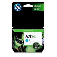 Cartucho Hp Cz118ab (670xl) 7,5ml Azul