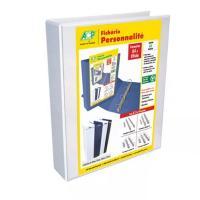 Pasta 04 Argolas Acp A4 3344br 40mm Branco Personalite