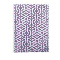 Pasta A/e Plascony Of A02floral Cute Perola Roxo