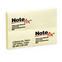 Bloco Adesivo 3m 38x50 Amarelo Note Fix