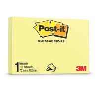 Bloco Adesivo Post-it 3m 76x102 Amarelo