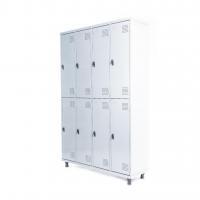 ROUPEIRO 08 PORTAS GR S.A. 1950A X 1220L X 400P CINZA CH26