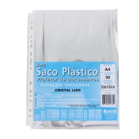 Plastico Furacao Universal Chies A4 13 Furos C/ 50