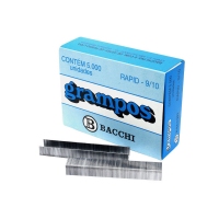 Grampo 9/10 Bacchi Galvanizado 5000un