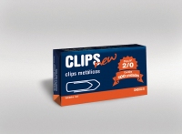 Clips 2/0 Clips New Galvanizado 100 Un